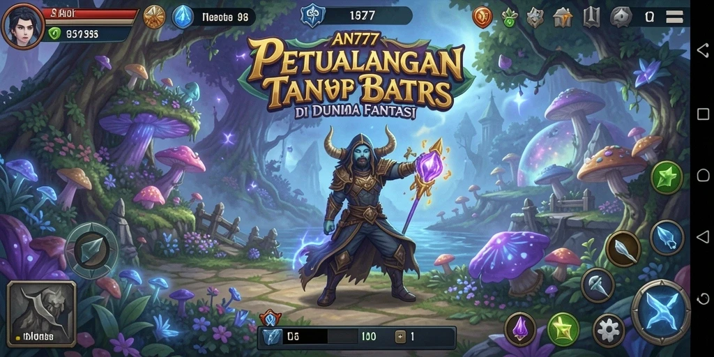 Tampilan aksi seru dalam gameplay AN777 yang penuh petualangan.