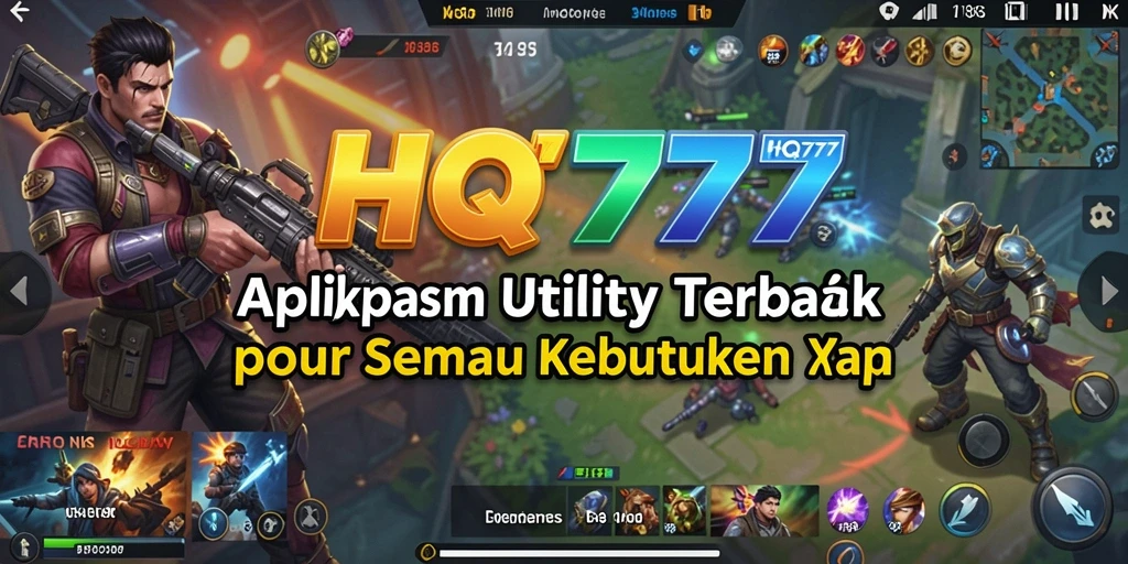 Tampilan antarmuka HQ777 yang modern dan mudah digunakan.