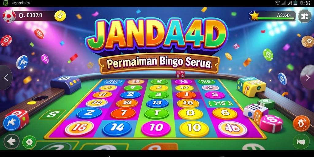 Gameplay seru dan menantang di JANDA4D Bingo.