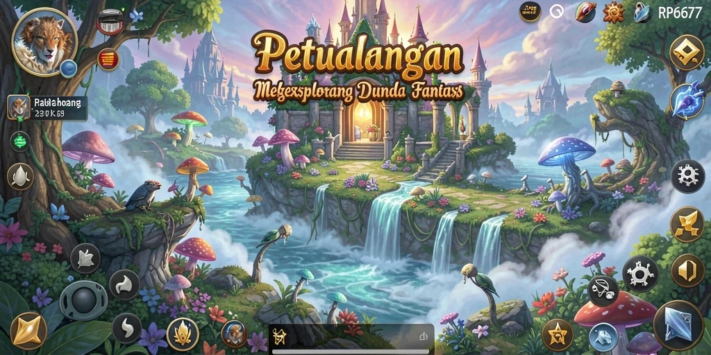 Gameplay menarik RP6677 dengan eksplorasi yang mendalam.