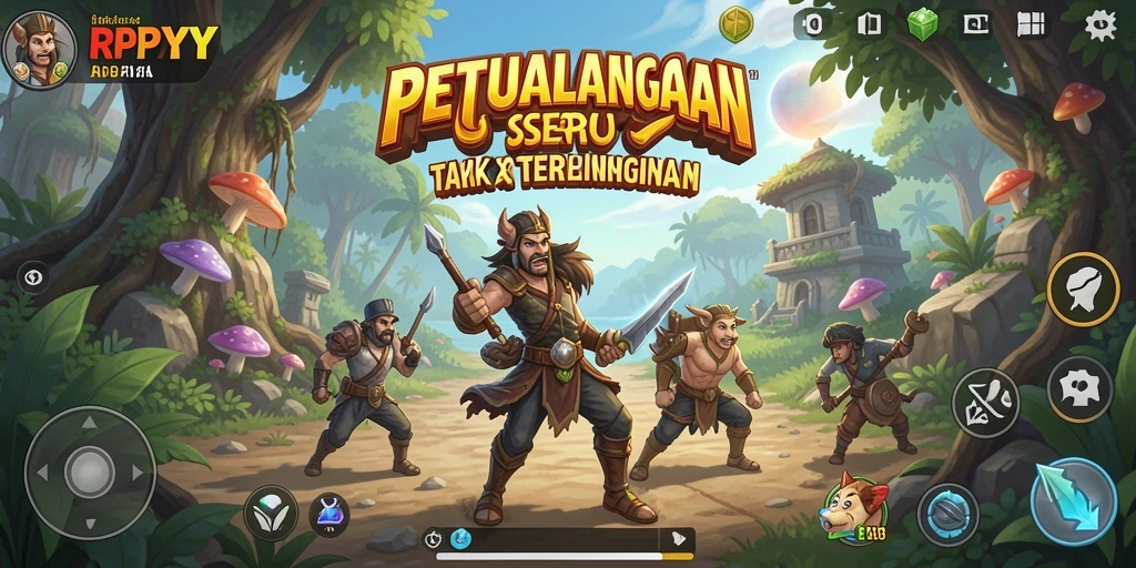 Gameplay seru dari RPYYY yang penuh petualangan menarik.