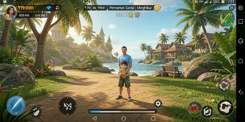 Gameplay seru dan penuh warna di Y89.